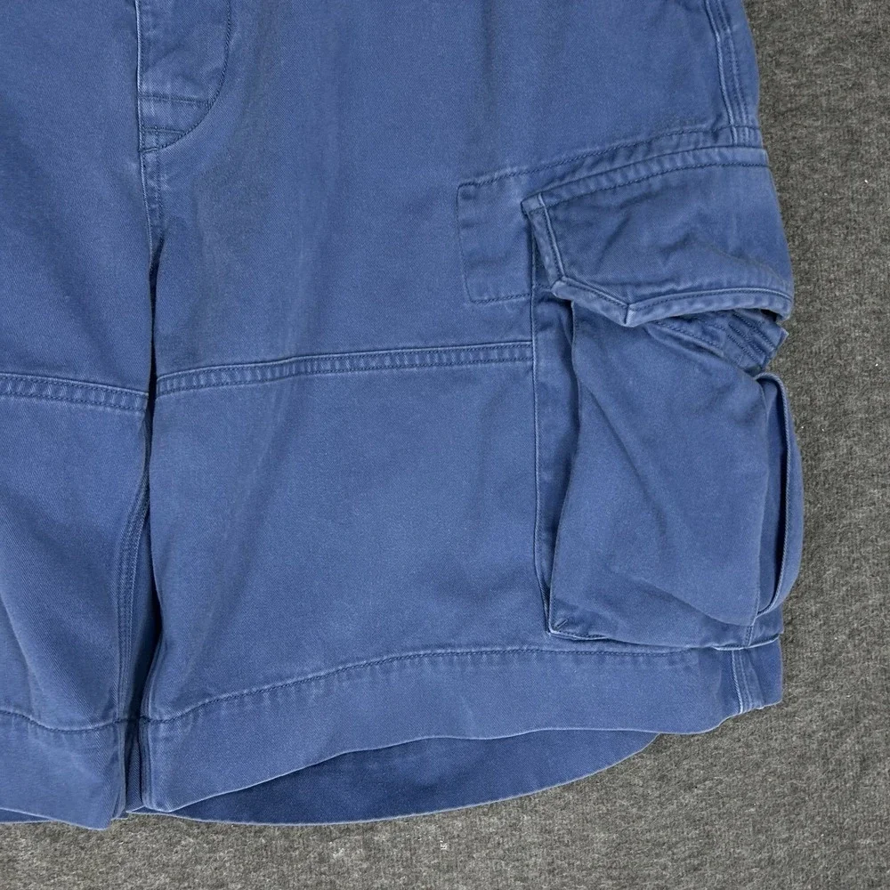 Polo Ralph Lauren‎ Shorts Mens 38 (fits 36) Blue Cotton Cargo Baggy 10